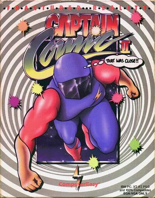Copertina di Captain Comic II: Fractured Reality
