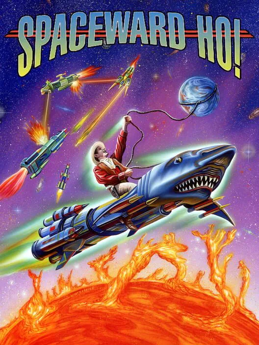 Copertina di Spaceward Ho!