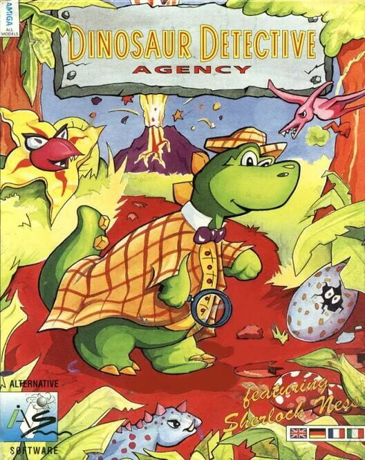 Copertina di Dinosaur Detective Agency