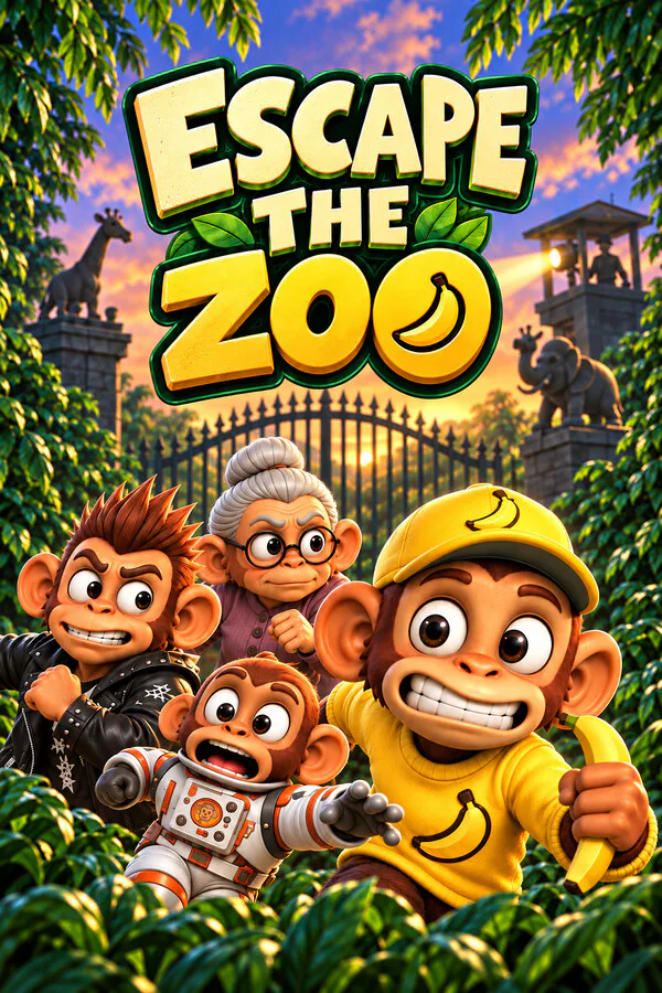 Copertina di Escape The Zoo