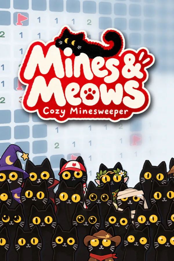 Copertina di Mines & Meows: Cozy Minesweeper
