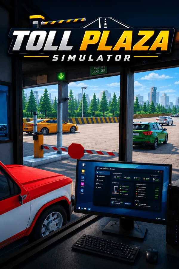 Copertina di Toll Plaza Simulator
