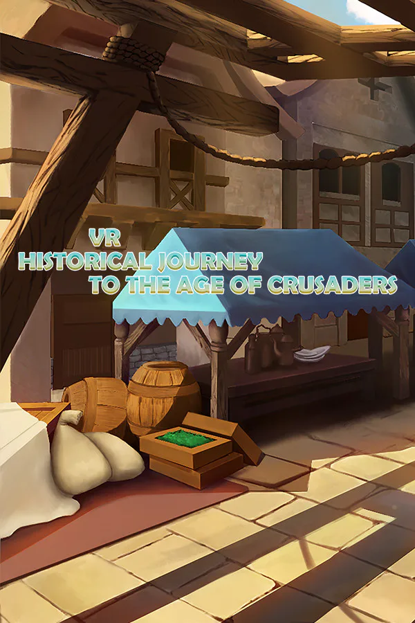 Copertina di VR historical journey to the age of Crusaders: Medieval Jerusalem, Saracen Cities, Arabic Culture, East Land