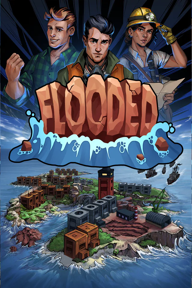Copertina di Flooded
