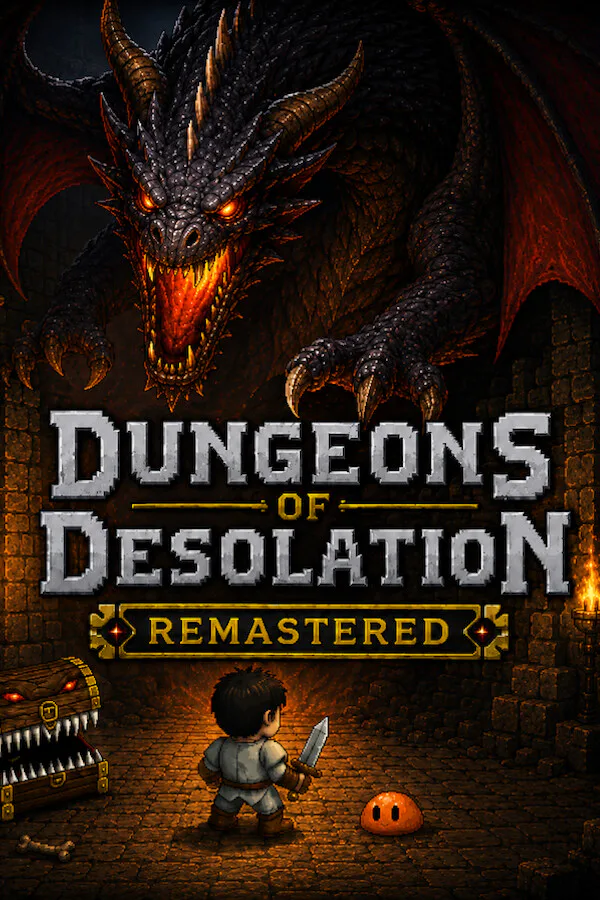 Copertina di Dungeons of Desolation Remastered