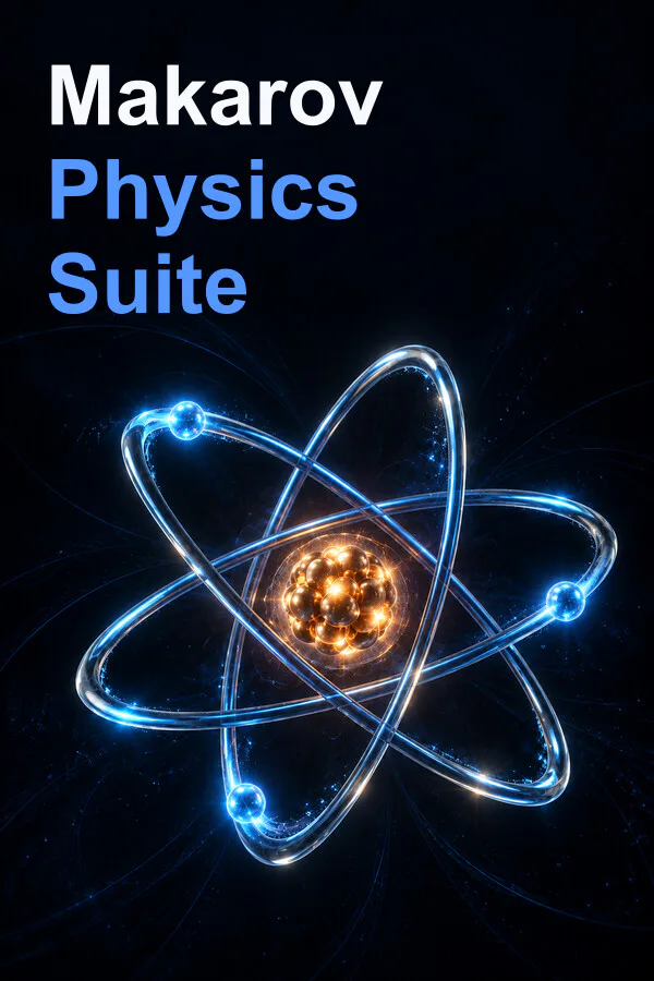 Copertina di Makarov Physics Suite