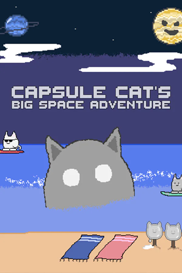 Copertina di Capsule Cat's Big Space Adventure