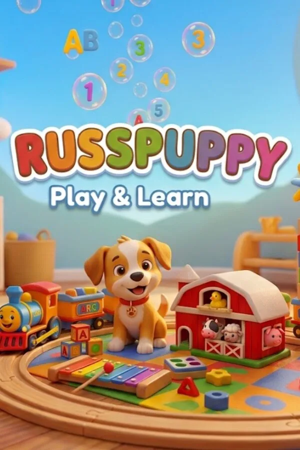 Copertina di Russpuppy Play & Learn
