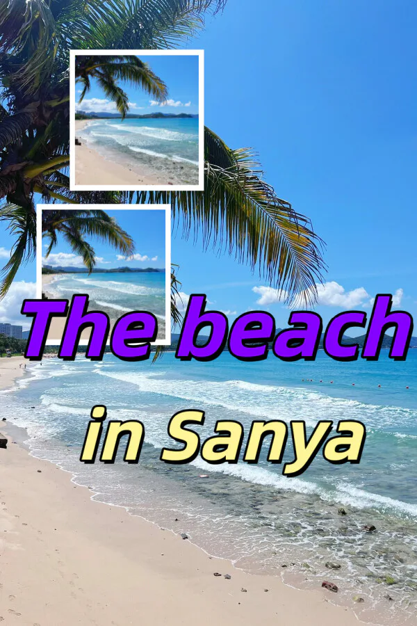 Copertina di The beach in Sanya
