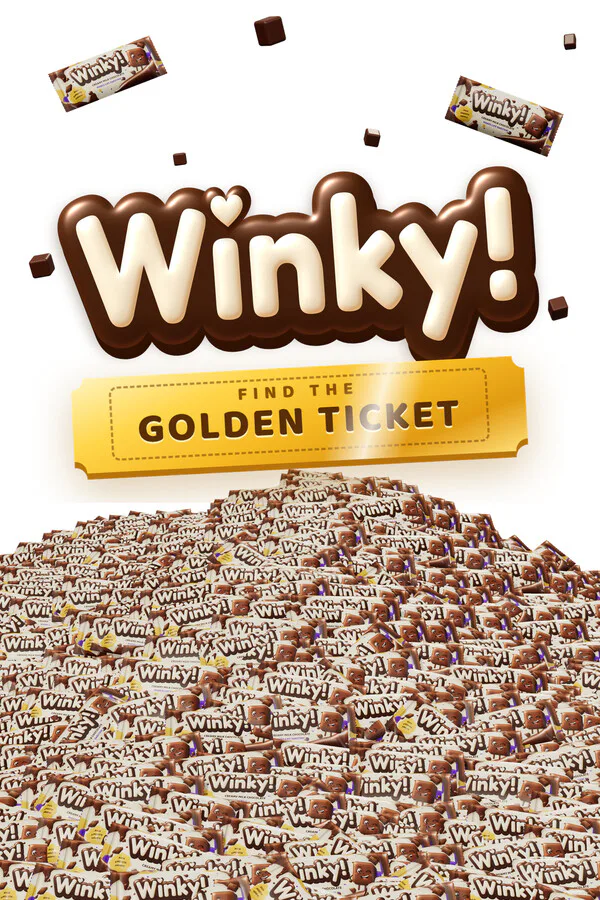 Copertina di Winky!: Find the Golden Ticket