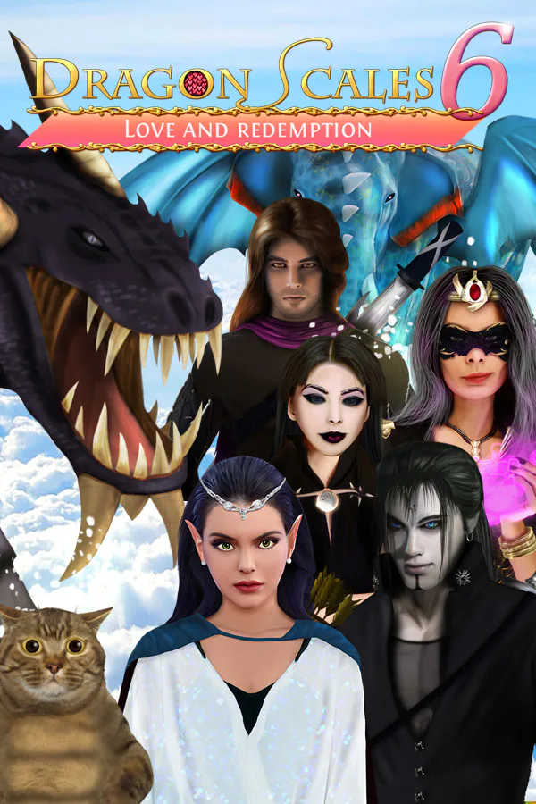 Copertina di DragonScales 6: Love and Redemption