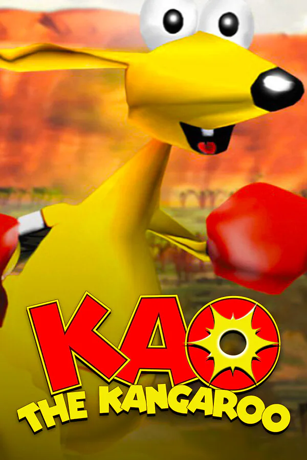 Copertina di Kao the Kangaroo (2000 re-release)