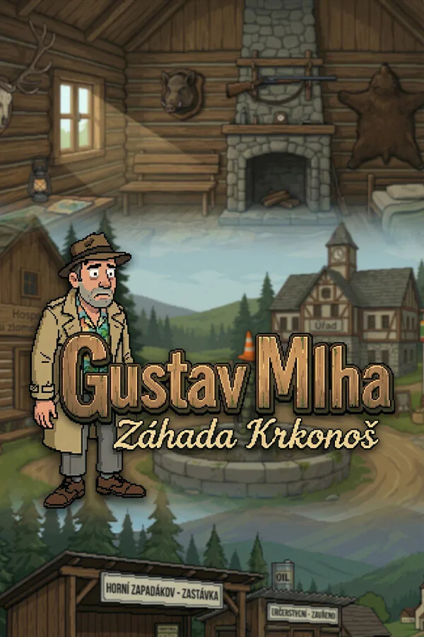 Copertina di Gustav Mlha: Záhada Krkonoš