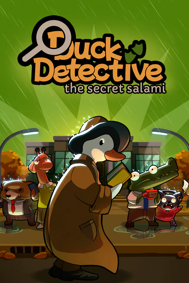 Copertina di Duck Detective: The Secret Salami