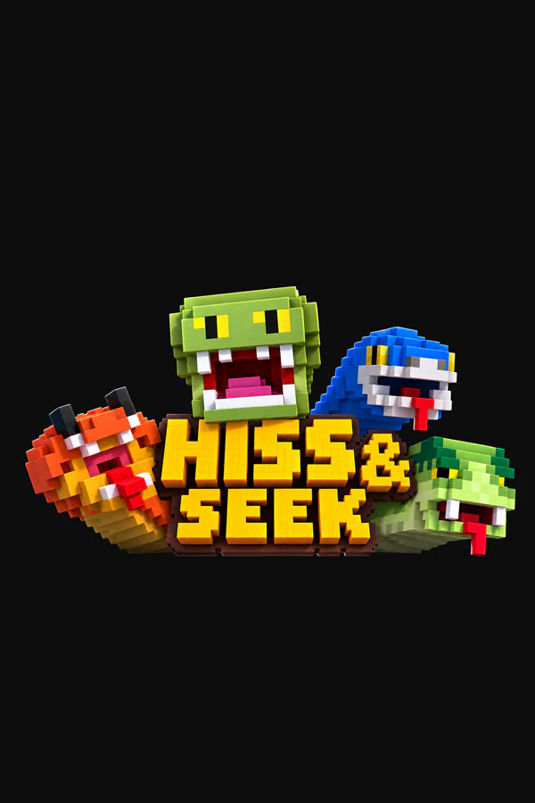 Copertina di Hiss and Seek: Voxel Snake Hunt