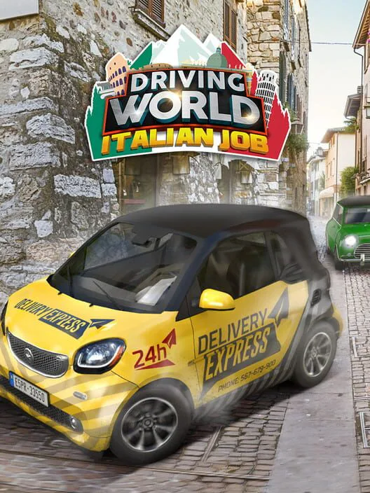 Copertina di Driving World: Italian Job