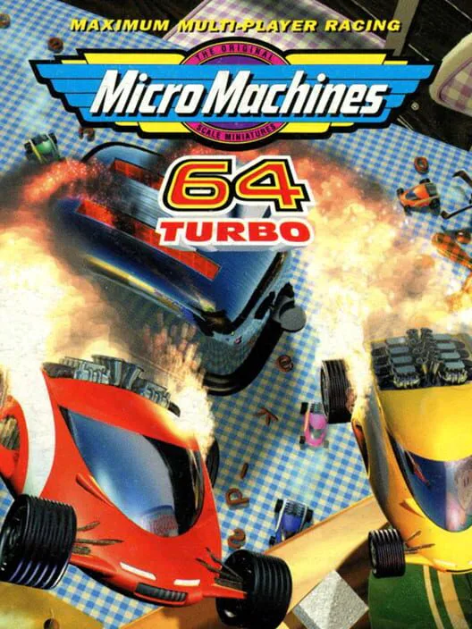 Copertina di Micro Machines 64 Turbo
