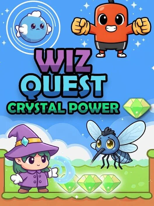 Copertina di Wiz Quest: Crystal Power