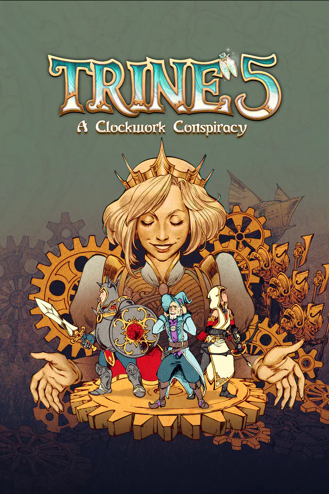 Copertina di Trine 5: A Clockwork Conspiracy