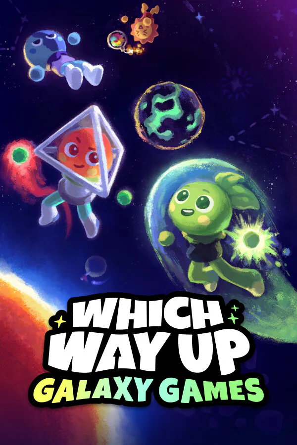 Copertina di Which Way Up: Galaxy Games