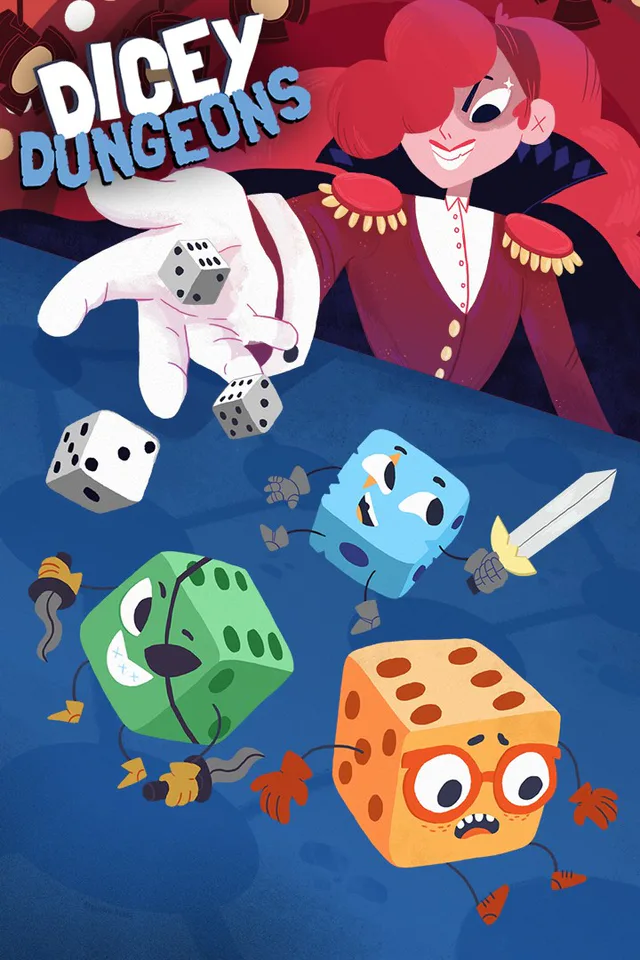 Copertina di Dicey Dungeons