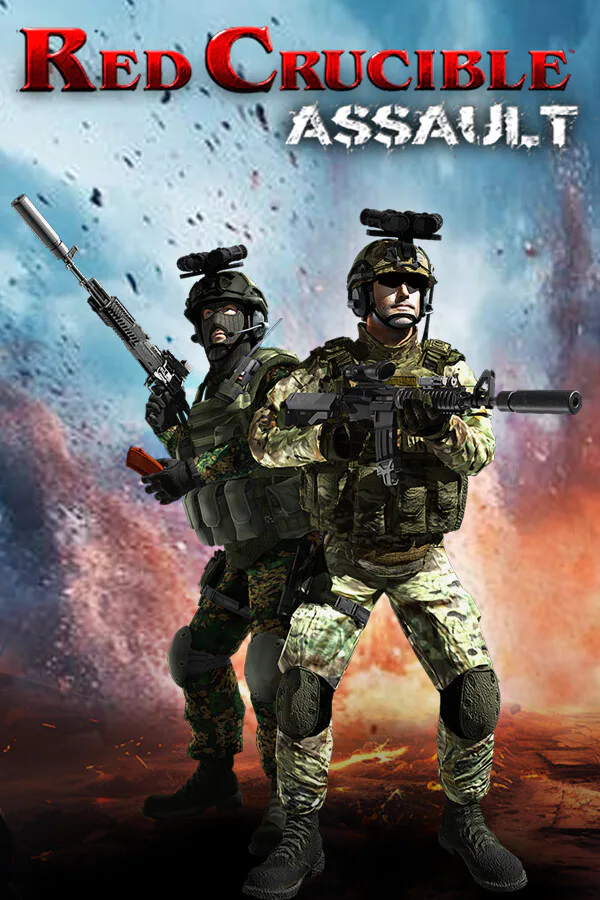 Copertina di Red Crucible Assault