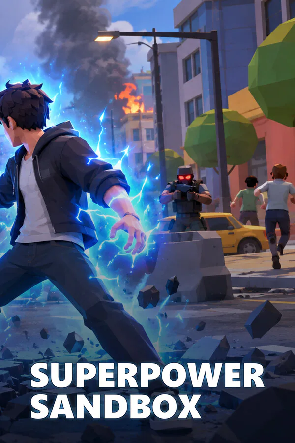 Copertina di Superpower Sandbox