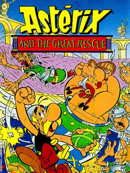 Copertina di Astérix and the Great Rescue