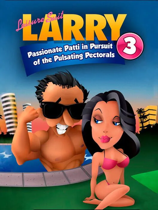 Copertina di Leisure Suit Larry III: Passionate Patti in Pursuit of the Pulsating Pectorals