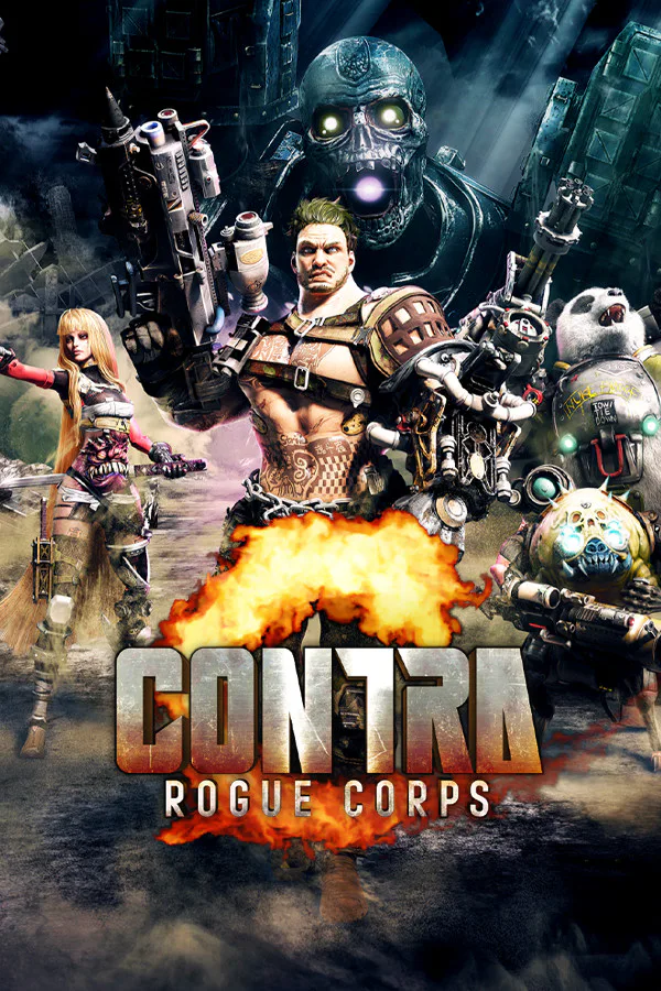 Copertina di CONTRA ROGUE CORPS