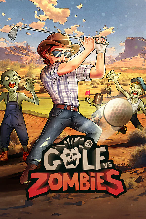 Copertina di Golf vs. Zombies