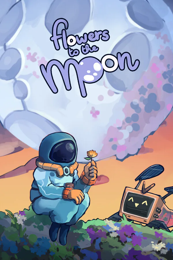 Copertina di Flowers to the Moon