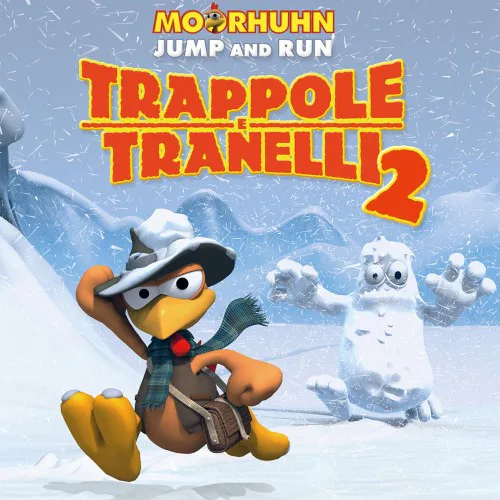 Copertina di Moorhuhn Jump and Run 'Trappole e Tranelli 2'