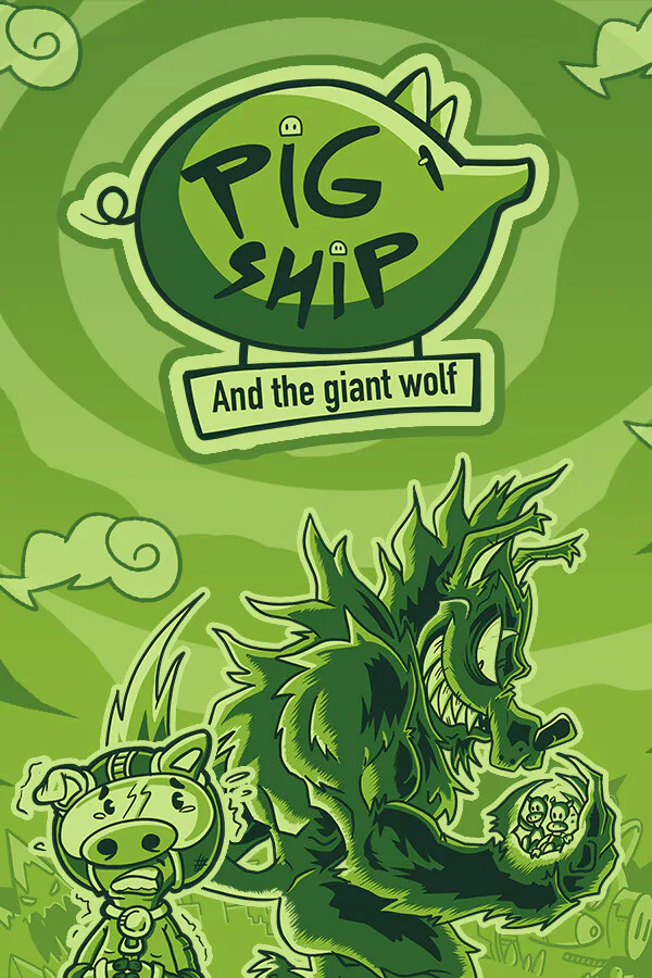 Copertina di PigShip and the Giant Wolf
