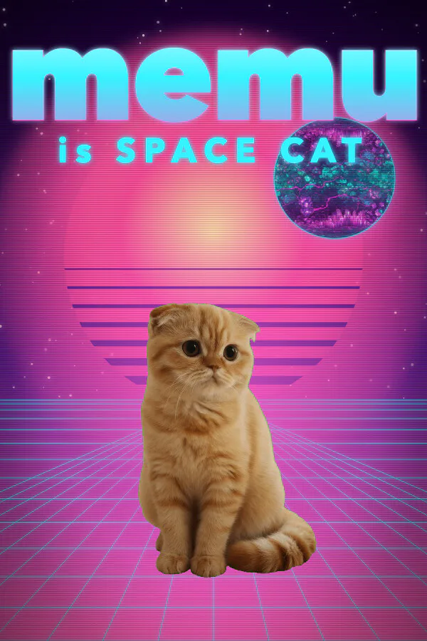 Copertina di memu is space cat