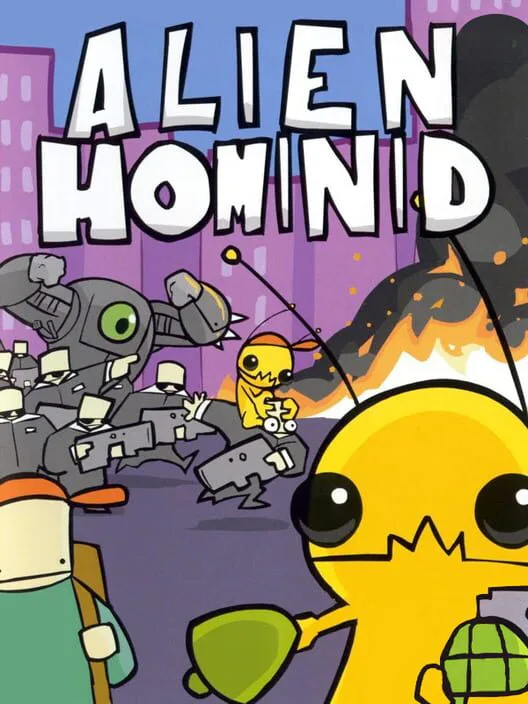 Copertina di Alien Hominid