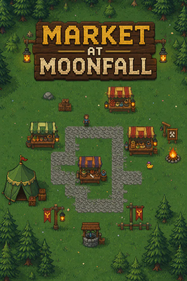 Copertina di Market at Moonfall