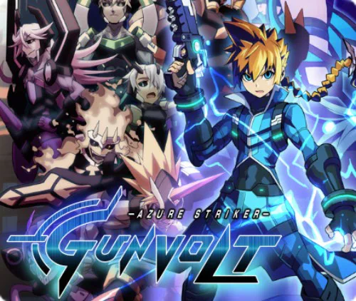 Copertina di Azure Striker GUNVOLT