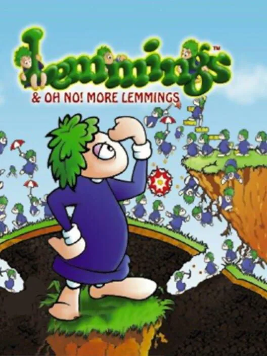 Copertina di Lemmings & Oh No! More Lemmings