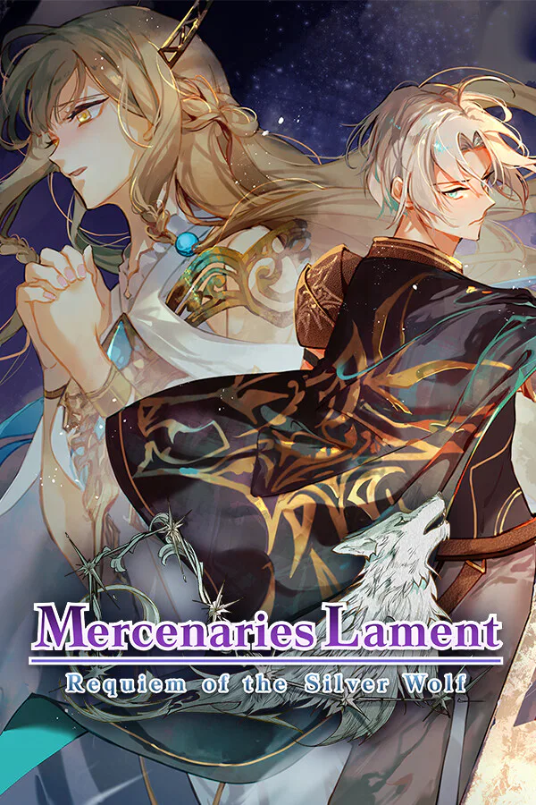 Copertina di Mercenaries Lament: Requiem of the Silver Wolf