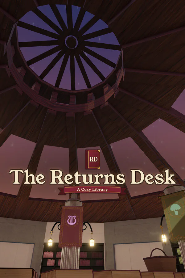 Copertina di The Returns Desk: A Cozy Library