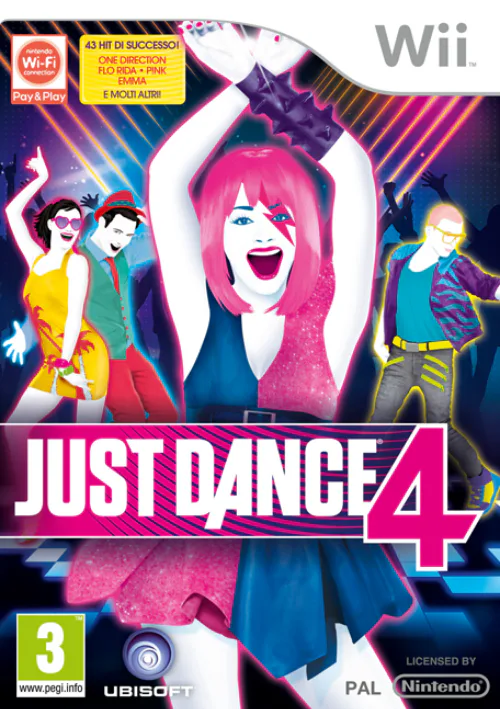 Copertina di Just Dance 4