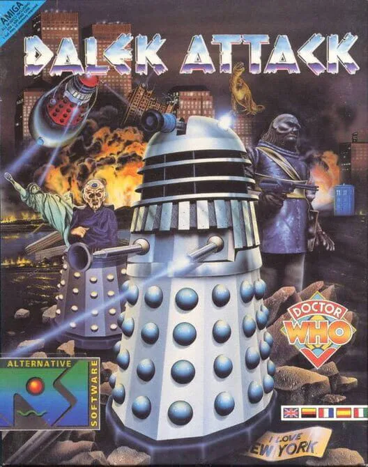 Copertina di Dalek Attack