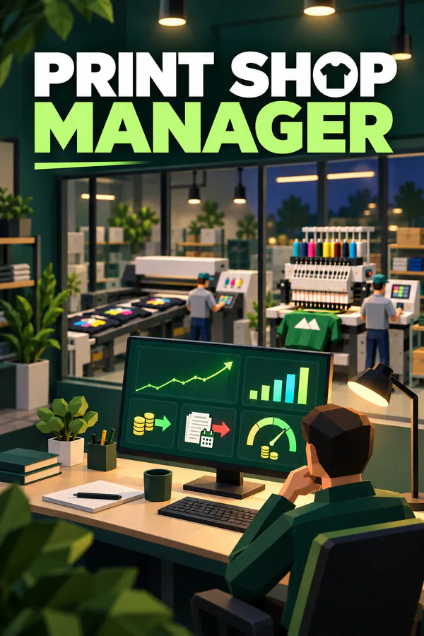 Copertina di Print Shop Manager