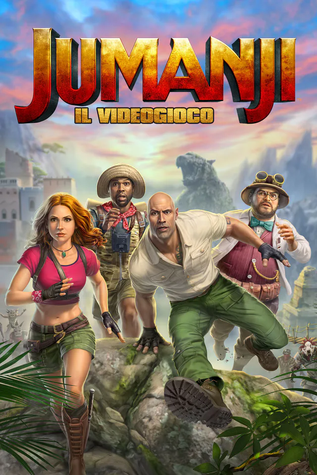 Copertina di JUMANJI: The Video Game