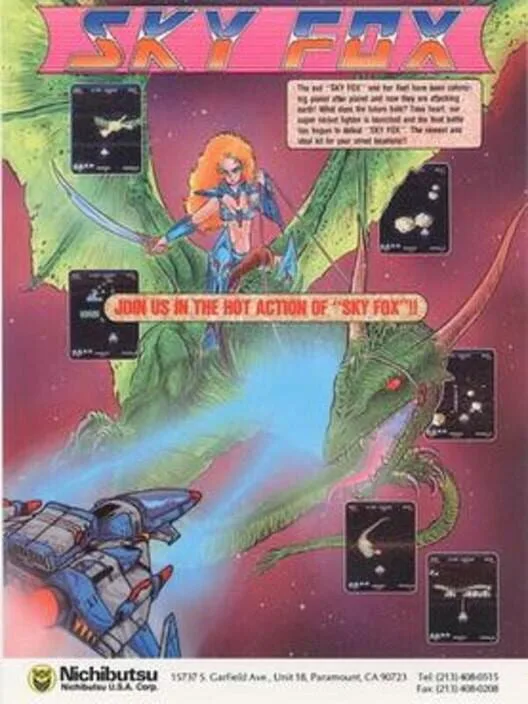 Copertina di Sky Fox