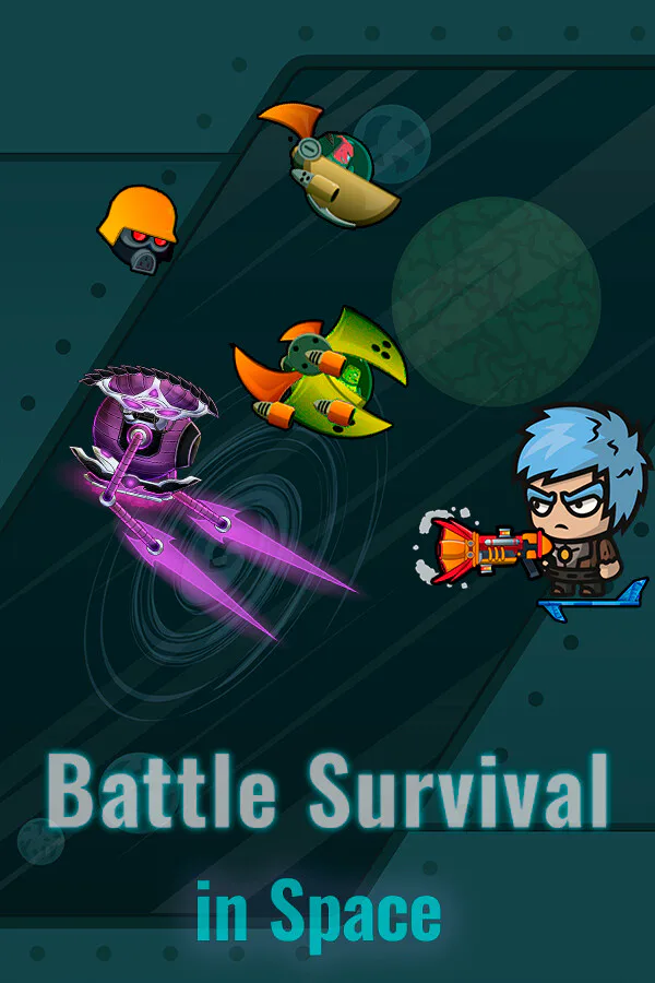 Copertina di Battle Survival in Space
