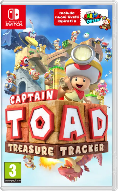 Copertina di Captain Toad: Treasure Tracker
