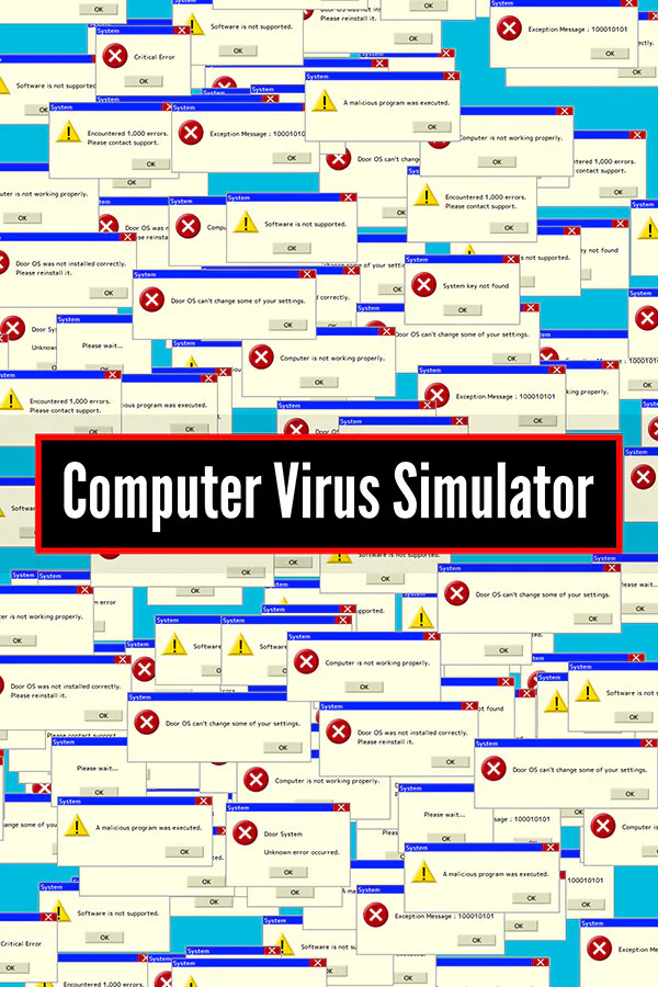 Copertina di Computer Virus Simulator