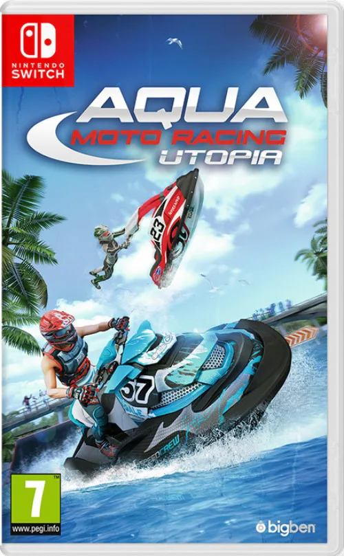 Copertina di Aqua Moto Racing Utopia